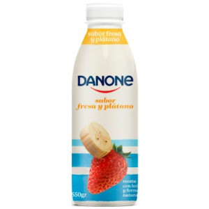 DANONE BEBER FRESA Y PLATANO 550ML