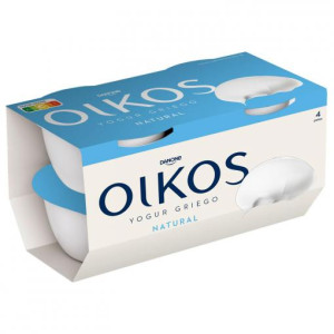 YOGUR GRIEGO NATURAL DANONE OIKOS 4X110GR
