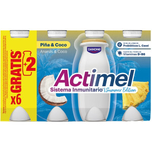 ACTIMEL COCO/PIÑA X6
